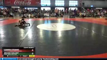 50 lbs Champ. Round 2 - Brooks Gallant, Husky Wrestling Club vs Camden Stewart, Niceville Eagles Wrestling Clu