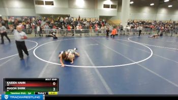 106 lbs Cons. Round 2 - Mason Shirk, IA vs Kaiden Hahn, WI