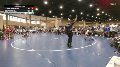 126 lbs Quarters & 3rd Wb (32 Team) - Colt Mitchell, The Colliseum Training Center vs Cohen Hargrove, Morris Fitness Dynasty
