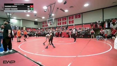 80 lbs Consi Of 4 - Phoenix Petch, Hulbert High School vs Johnny Rogers, Prague