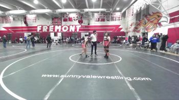 155 lbs Cons. Round 3 - Dafne Ramirez, Rancho San Juan vs Jazlyn Mendoza, Gunn