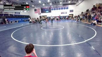 175 lbs Cons. Round 4 - Vander Jonas, Cheyenne East vs Mason Schmer, Scottsbluff