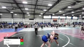 109 lbs Final - Kannon Smith, Silver Creek Scrappers vs Jaiden Finger, Chagolla Trained WC
