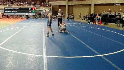 150 lbs Finals (8 Team) - Parker Kipka, Foley vs Sawyer Hansen, Rocori