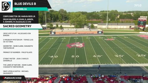 BLUE DEVILS B "SACRED GEOMETRY" at 2024 DCI Open Class World Championship