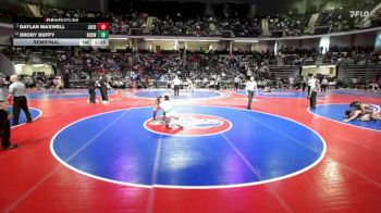 165-5A Semifinal - Daylan Maxwell, Jackson County vs Brody Duffy, Roswell
