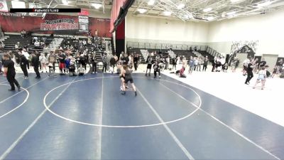 105-110 lbs Round 2 - Alyssa Gerber, Defiant Wrestling Club vs Corrine Hendricks, Bonneville