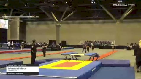 Sebastian Gallardo - Double Mini Trampoline, Powerhouse - 2021 USA Gymnastics Championships