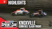 Highlights | 2024 USAC Corn Belt Clash Friday at Knoxville Raceway