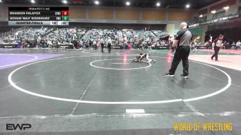 46 lbs Quarterfinal - Brandon Palafox, Southwest Stallions WC vs Jiovani 'Max' Rodriguez, Victory