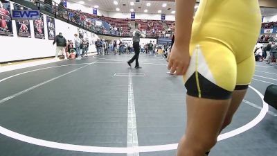 110 lbs 3rd Place - Lulu Tahdoohnippah, Elgin Wrestling vs Angelina Orquiz, OKC Saints Wrestling