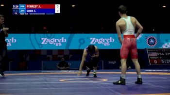 61 kg 1/8 Final - Jaxen Patrick Forrest, United States vs Takara Suda, Japan