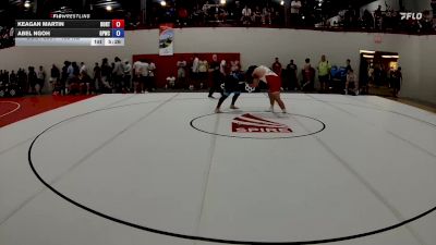 125 kg Champ. Round 1 - Keagan Martin, Boilermaker RTC vs Abel Ngoh, Golden Pride Wrestling Club