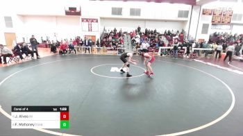 138 lbs Consi Of 4 - Jack Alves, Bridgewater-Raynham vs Freddie Mahoney, Duxbury