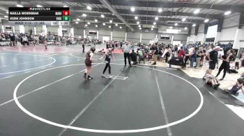 80 lbs Rr Rnd 3 - Nailla Workman, Manu WC vs Jozie Johnson, Vasky Bros