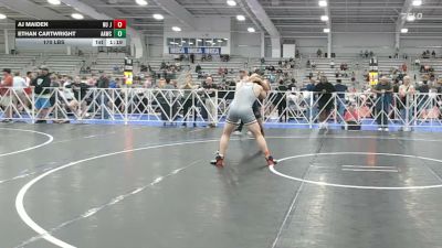 170 lbs Rr Rnd 1 - AJ Maiden, Nu Jeru Spartans - HSB vs Ethan Cartwright, All American Wrestling Club - HSB
