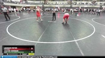 285 lbs Round 4 - Jackson Meyer, Wisconsin vs Colton Johnson, Coon Rapids Mat Bandits Wrestling Club