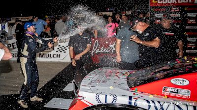 Connor Hall Wins Three-Wide CARS Tour Thriller At Langley Speedway