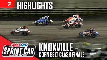 Highlights | 2024 USAC Corn Belt Clash Finale at Knoxville Raceway