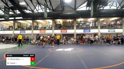 95-102 lbs Cons. Semi - Kardiais [Kar-Dee-A] Richardson, Lincoln-Way WC vs Michael Tasnic, Force Elite