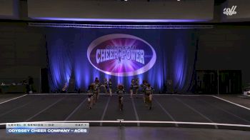 Odyssey Cheer Company - Aces [2026 L3 Senior - D2 Day 1] 2026 Cheer Power Showdown
