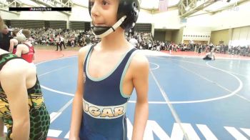 68-M lbs Round Of 32 - Peter Capogna, Vougar Honor Wrestling vs Jackson Keenan, Pemberton Hornets