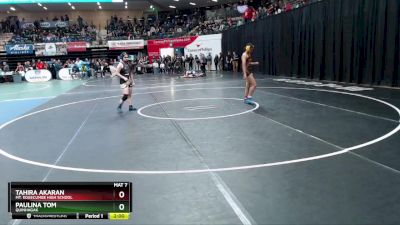 120G Champ. Round 1 - Tahira Akaran, Mt. Edgecumbe High School vs Paulina Tom, Quinhagak