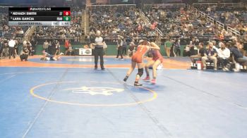 6A - 120 lbs Quarterfinal - Lara Garcia, Franklinton vs Nevaeh Smith, St. Stephens High School
