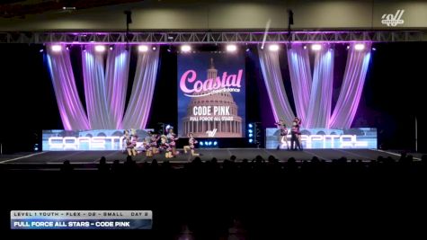 Full Force All Stars - Code Pink [2026 L1 Youth - Flex - D2 - Small Day 2] 2026 Coastal at the Capitol Super Nationals