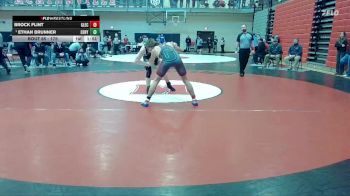 175 lbs Quarterfinal - Ethan Brunner, Century vs Brock Flint, Glencoe