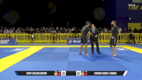 Edward Robert Jamrog vs Corey Neilson Brown 2025 Pan IBJJF Jiu-Jitsu No-Gi Championship