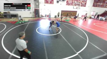 190 lbs Round 5 - Oscar Linwang, Valencia vs John Xia, Rowland High School