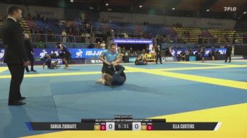 Darija Zuokaite vs Ella Custers 2026 IBJJF European NoGi