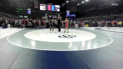 126 lbs Cons. Rd Of 64 - Mitchell Murphy, IA vs Jayden Jackson, MD