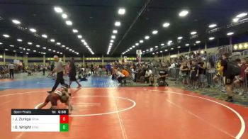 Match - Jeremiah Zuniga, Socal Grappling Club vs Dillon Wright, Stout Wrestling Academy