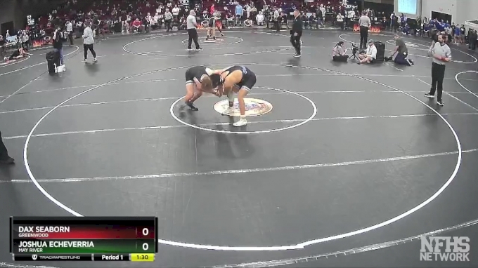 4A 175 lbs Quarterfinal - Dax Seaborn, Greenwood vs Joshua Echeverria ...