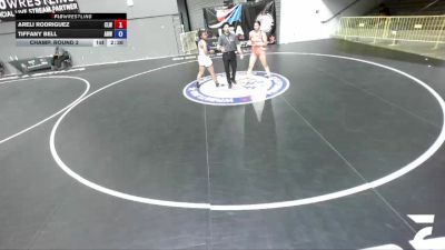 170-190 lbs Champ. Round 2 - Areli Rodriguez, Club Lucha Wrestling vs Tiffany Bell, Animal House Wrestling