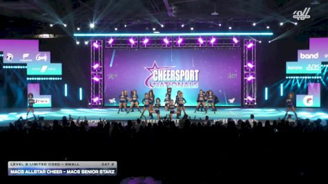 Mac's Allstar Cheer - Senior Starz [2026 L6 Limited Coed - Small Day 2] 2026 CHEERSPORT National All Star Cheerleading Championship