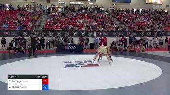 53 kg Cons 4 - Sydney Petzinger, Cardinal Wrestling Club vs Vanessa Ramirez, Army (WCAP)