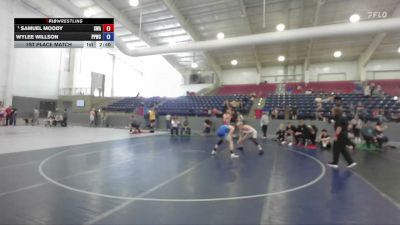 138 lbs 1st Place Match - Samuel Moody, Sanderson Wrestling Academy vs Wylee Willson, Pinedale Pummelers Wrestling C