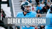 Derek Robertson Maine Football Quarterback Highlights | 2023 CAA Football
