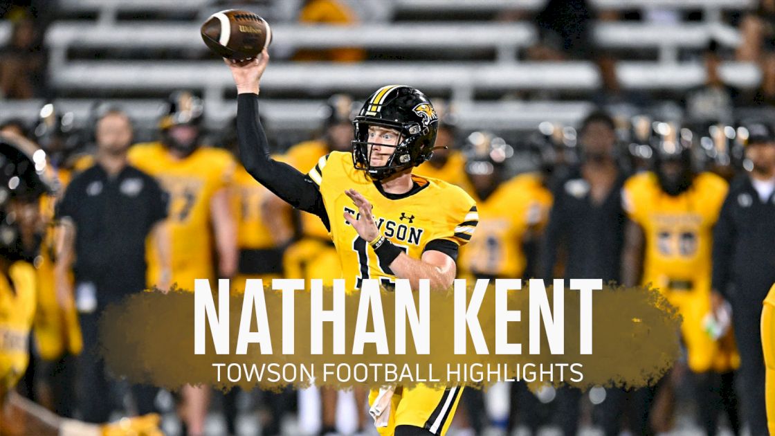 Nathan Kent Towson Football Quarterback Highlights
