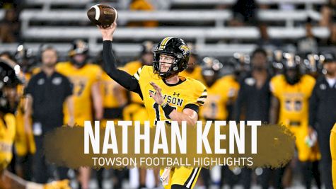 Nathan Kent Towson Football Quarterback Highlights | 2023 CAA Football