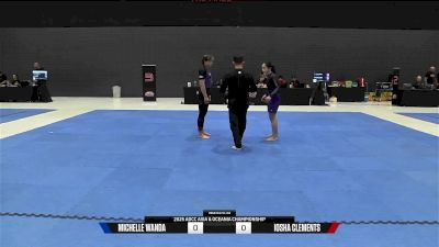 Iosha Clements vs Michelle Wanda 2025 ADCC Asia & Oceania Championship