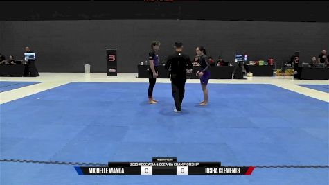 Iosha Clements vs Michelle Wanda 2025 ADCC Asia & Oceania Championship