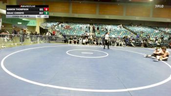 157 lbs Consi Of 16 #2 - Kamon Thompson, Box Elder vs Isaac Christo, Omaha Skutt Catholic