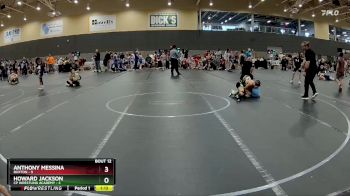 76 lbs Round 4 (6 Team) - Anthony Messina, Buxton vs Howard Jackson, CP Wrestling Academy
