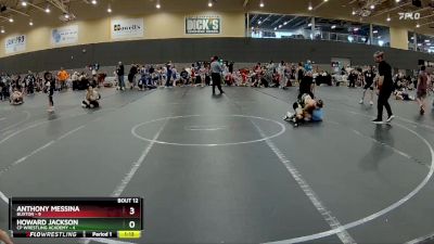 76 lbs Round 4 (6 Team) - Anthony Messina, Buxton vs Howard Jackson, CP Wrestling Academy