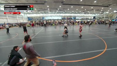 126 lbs Cons. Round 2 - Ethan Curry, Unattached vs Logan Selasky, Unattached