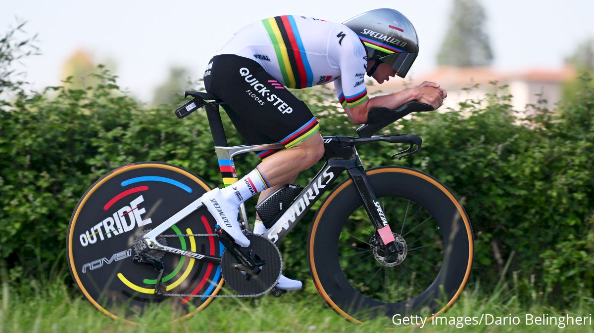 Remco Evenepoel Takes '24 Critérium du Dauphiné Lead With Win In Time Trial